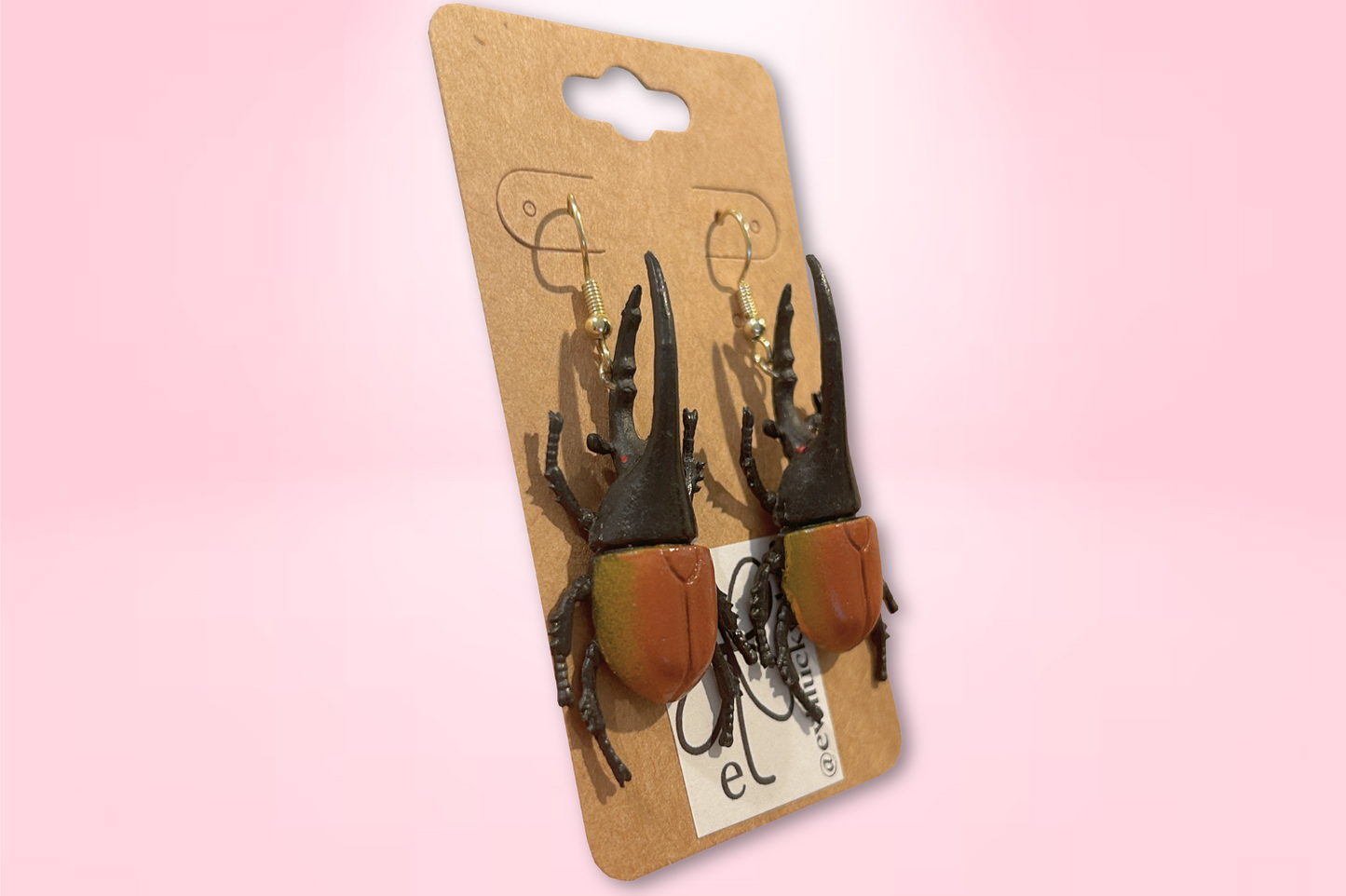 Beetle Earrings