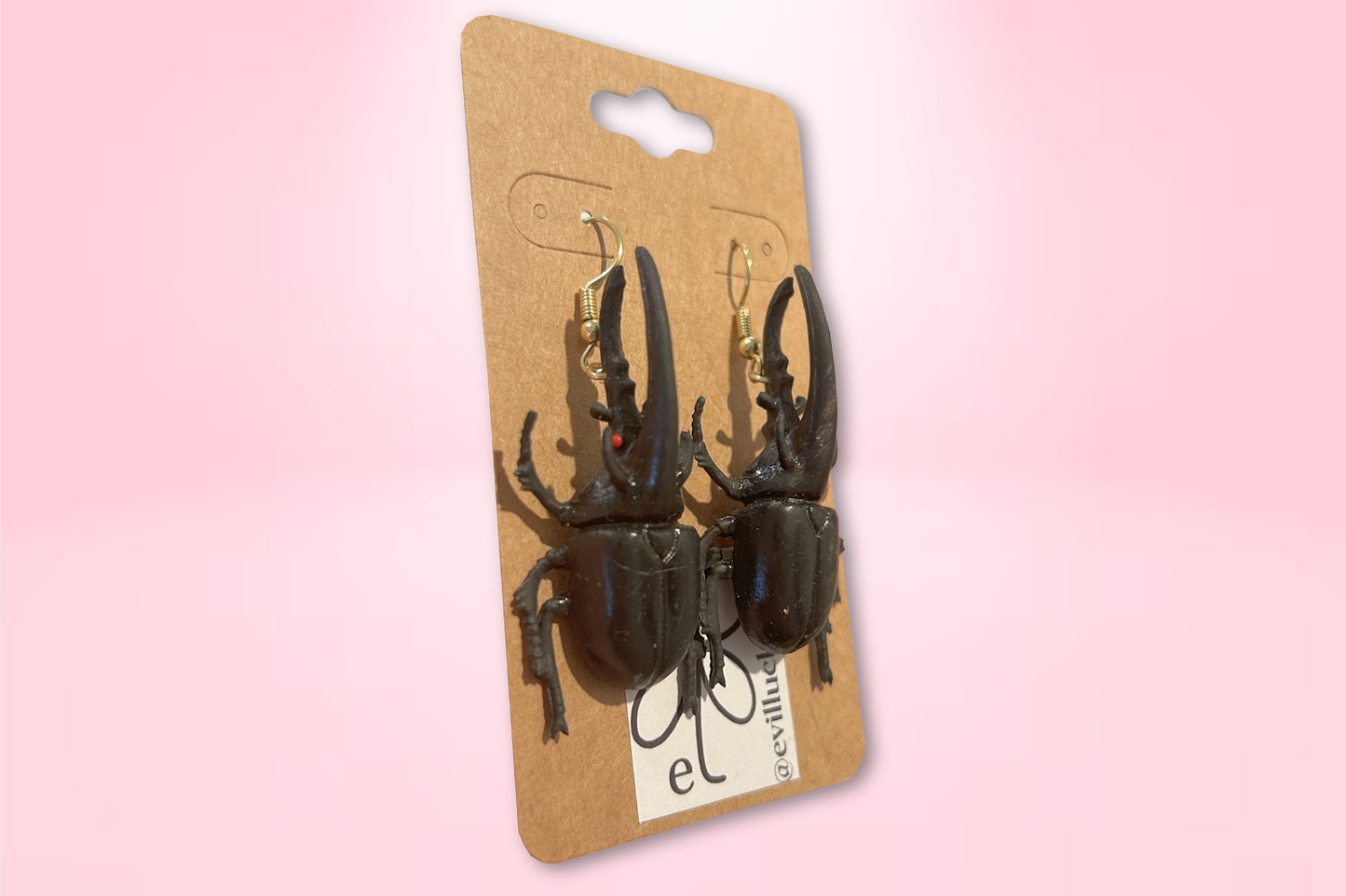 Beetle Earrings