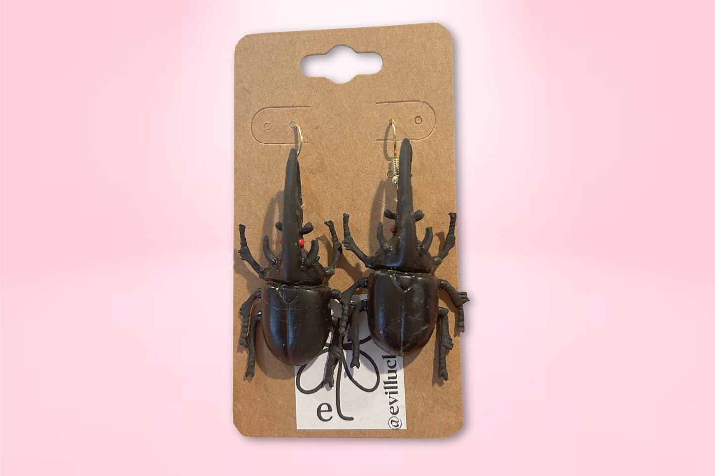 Beetle Earrings